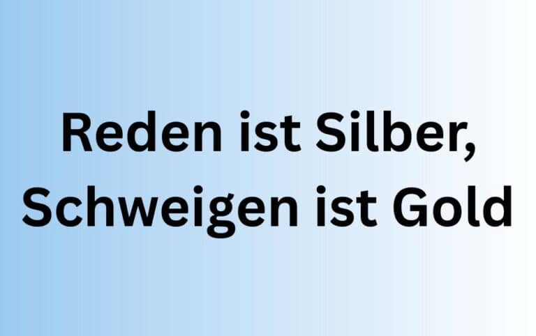 Reden Ist Silber Schweigen Ist Gold Latein www.alle-sprichwoerter.de